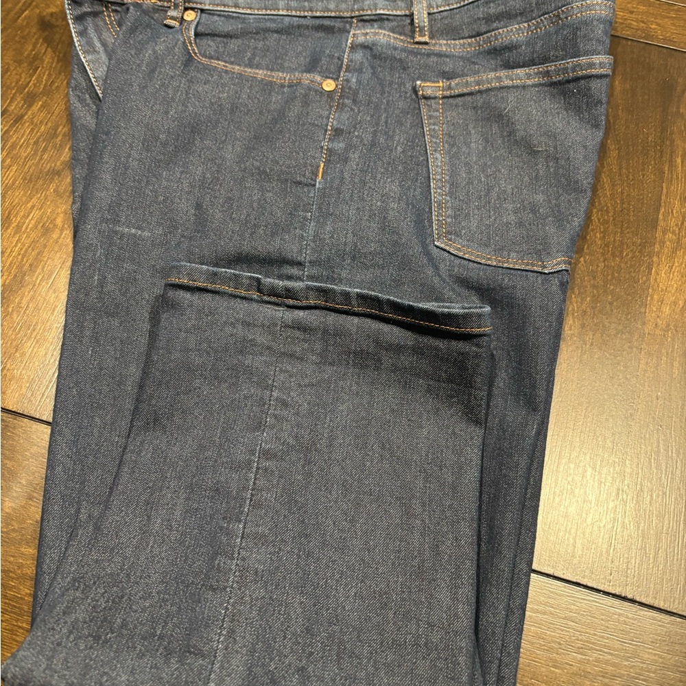 LOFT Blue Straight Leg Jeans Classic Denim